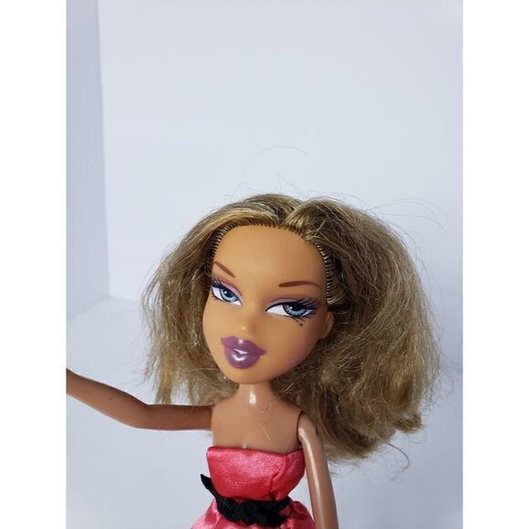 Vtg Bratz Doll Yasmin Funk N Glow Fashion Doll Golden Blond Hair Blue Eyes 2001 - Picture 6 of 8